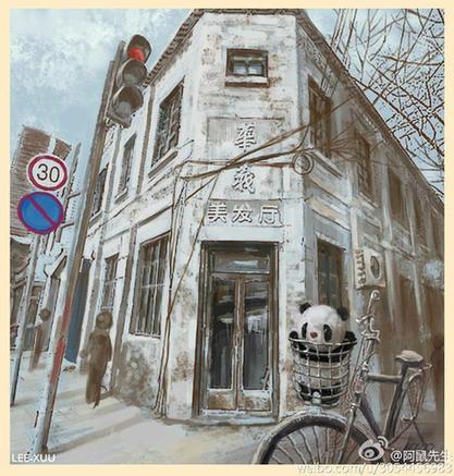 消失的城市:网友用漫画留住太原五一路
