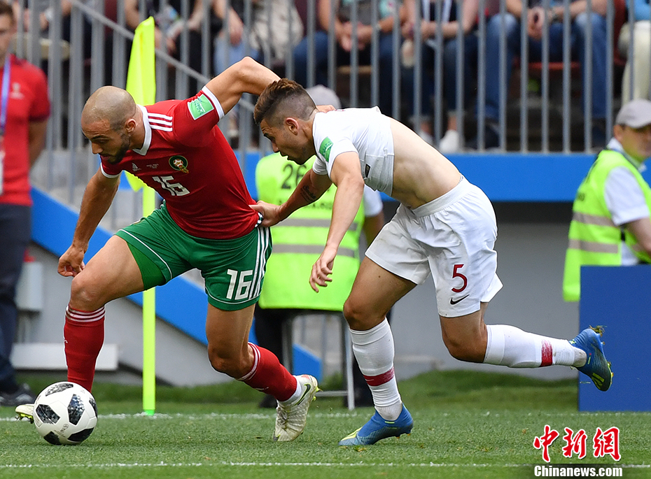世界杯:摩洛哥0-1负葡萄牙提前出局
