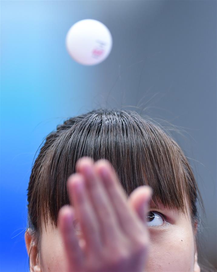 （二青会）（4）乒乓球——社会俱乐部组女子单打决赛赛况　