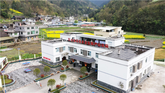 岩东乡屵山村卫生院。彭水县融媒体中心供图 华龙网发