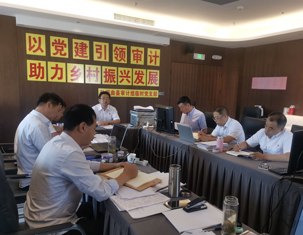 赴垣曲县乡村振兴审计组临时党支部组织集中学习，支部书记讲授“对党忠诚、清正廉洁”专题党课_副本.jpg