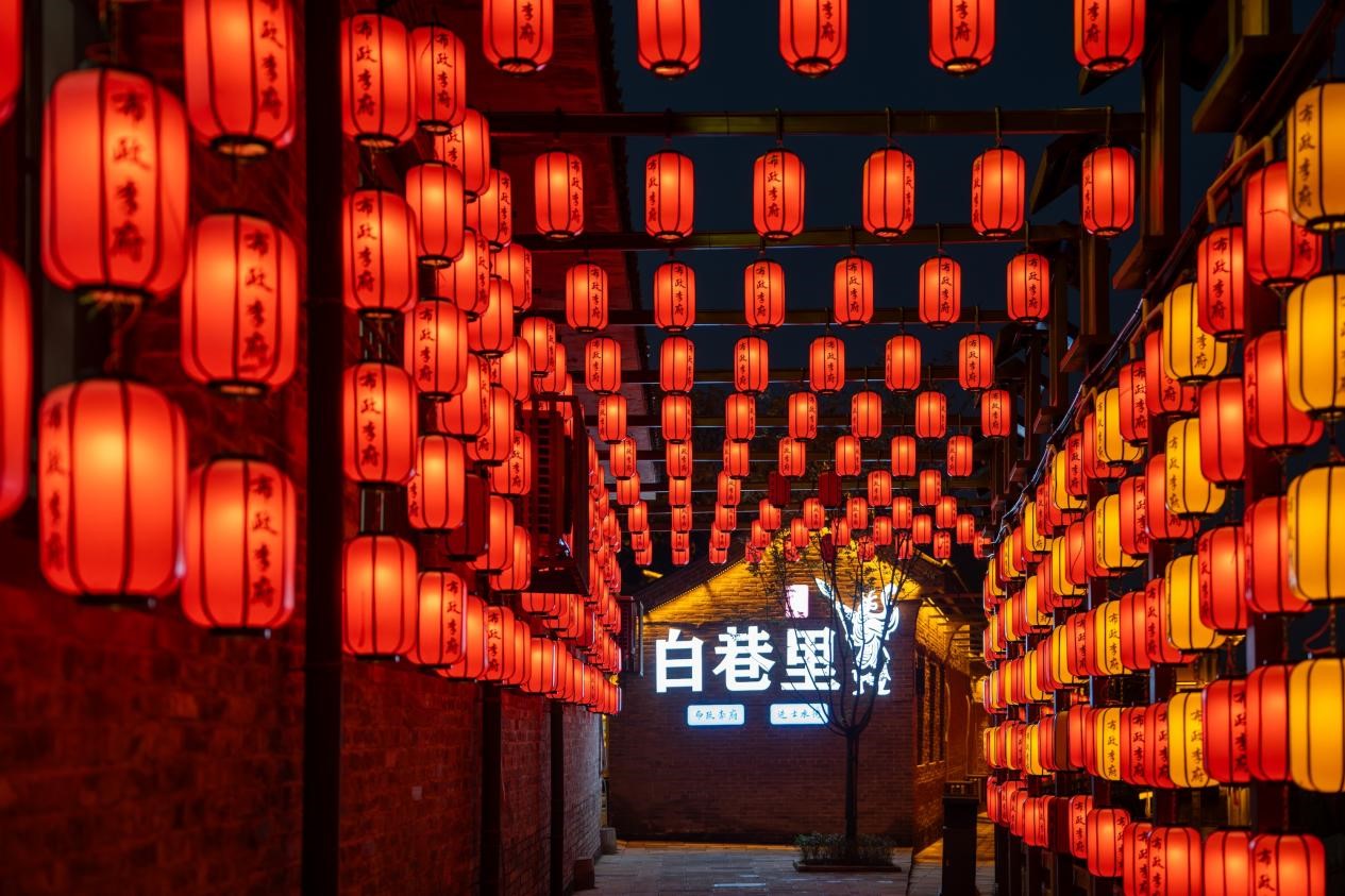 晋城市阳城县,历史上的“白巷里”水镇重现生机。赵瑞摄